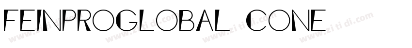 FeinProGlobal ConE字体转换